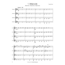 14 Easy Clarinet Quartets