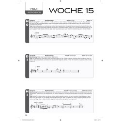 Violin Aerobics [D] : Ein Trainingsprogramm ber 52 Wochen mit einer bung pro Tag