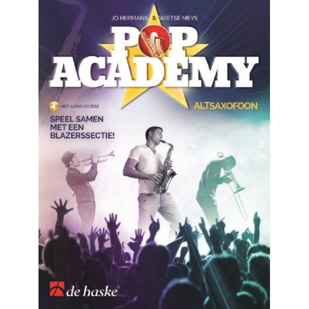Pop Academy [NL] - Altsaxofoon : Speel samen met een blazerssectie!
