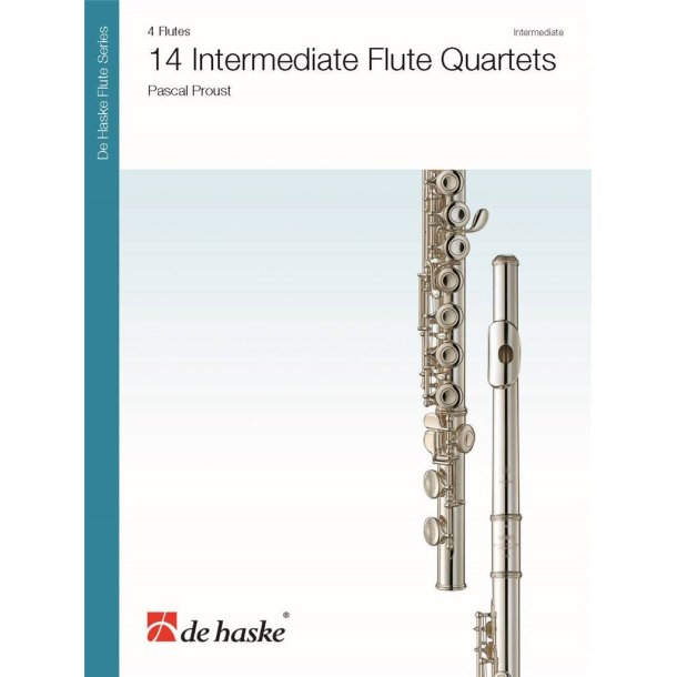 14 Intermediate Flute Quartets