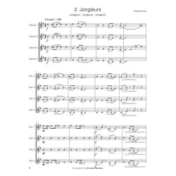 14 Intermediate Clarinet Quartets