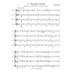14 Intermediate Clarinet Quartets