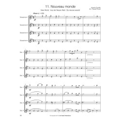 14 Intermediate Saxophone Quartets