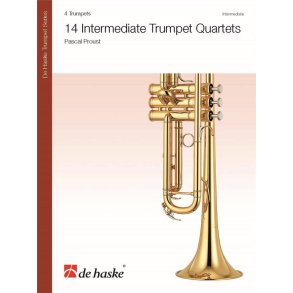 14 Intermediate Trumpet Quartets