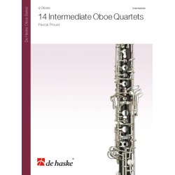 14 Intermediate Oboe Quartets