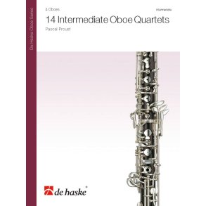 14 Intermediate Oboe Quartets