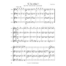 14 Intermediate Oboe Quartets