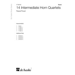 14 Intermediate Horn Quartets