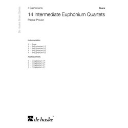 14 Intermediate Euphonium Quartets