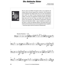 H&ouml;ren, lesen & spielen - Opern-Spielbuch : Posaune/Bariton/Euphonium BC
