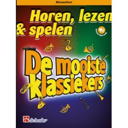 Horen, lezen & spelen - De mooiste klassiekers : Altsaxofoon