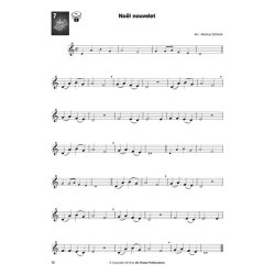 &Eacute;couter, lire & jouer 1 - Les Chants de No&euml;l : Trompette / Bugle / Baryton / Euphonium / Saxhorn (TC)