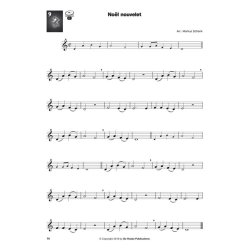 &Eacute;couter, lire & jouer 1 - Les Chants de No&euml;l : Saxophone Alto