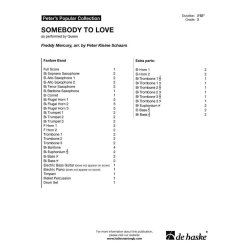 Somebody To Love : As Performed by Queen