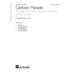 Cartoon Parade : The Muppet Show Theme - I'm Popeye the Sailor Man - Mickey Mouse March