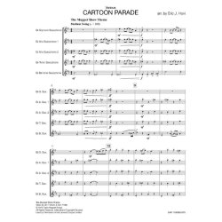 Cartoon Parade : The Muppet Show Theme - I'm Popeye the Sailor Man - Mickey Mouse March