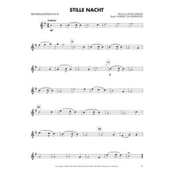 Bl&auml;serKlasse Weihnachten - Tenorsaxophon : Kleine Werke f&uuml;r das gro&szlig;e Fest