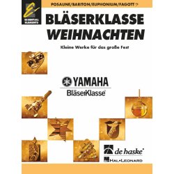 Bl&auml;serKlasse Weihnachten - Posaune/Bariton BC : Kleine Werke f&uuml;r das gro&szlig;e Fest