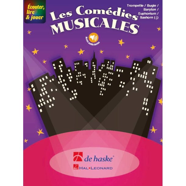 &Eacute;couter, lire & jouer - Les Com&eacute;dies Musicales : Trompette / Bugle / Baryton / Euphonium / Saxhorn (TC)