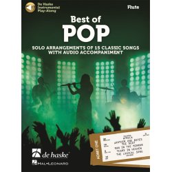 Best of Pop - Flute : Solo Arrangements of 15 Classic Songs with Audio Accompaniment