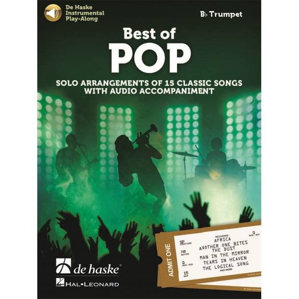 Best of Pop - Trumpet : Solo Arrangements of 15 Classic Songs with Audio Accompaniment