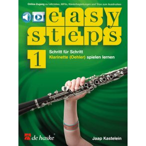 Easy Steps [D] Klarinette (Oehler) Band 1 : Schritt für Schritt Klarinette (Oehler) spielen lernen