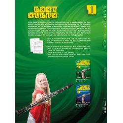Easy Steps [D] Klarinette (Oehler) Band 1 : Schritt f&uuml;r Schritt Klarinette (Oehler) spielen lernen
