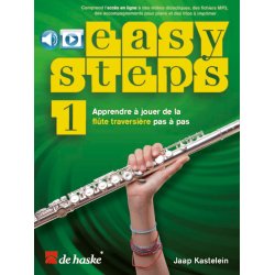 Easy Steps 1 [F] : Apprendre &agrave; jouer de la fl&ucirc;te traversi&egrave;re pas &agrave; pas