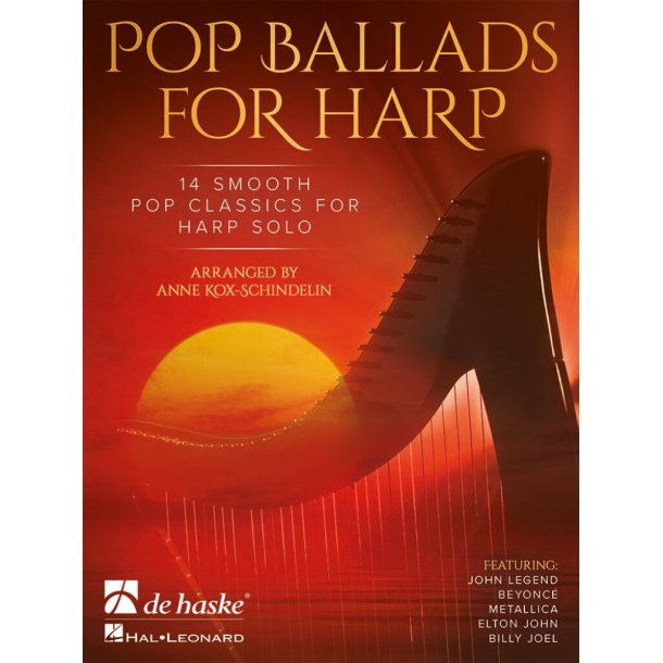 Pop Ballads for Harp : 14 smooth pop classics for harp solo