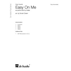 Easy On Me : as performed by Adele