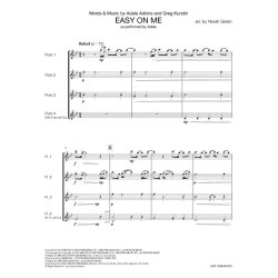 Easy On Me : as performed by Adele