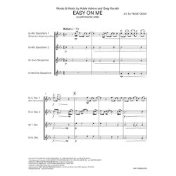 Easy On Me : As performed by Adele