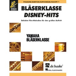 Bl&auml;serKlasse Disney-Hits - Posaune/Bariton/Eu : Beliebte Film-Melodien f&uuml;r den gro&szlig;en Auftritt
