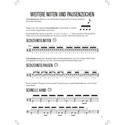 Drumset f&uuml;r Kids : Ein Lehrbuch f&uuml;r junge Anf&auml;nger: Schritt f&uuml;r Schritt zum Schlagzeuger