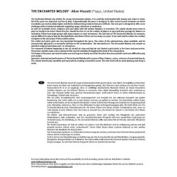 The Enchanted Melody : for Soloist and Concert Band