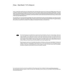 Close : A Chorale about Love