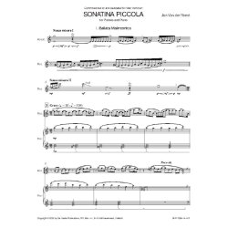 Sonatina Piccola : for Piccolo and Piano