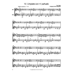 Folk Music for Violin Duo  Vol. 1 : 12 International Folk Tunes