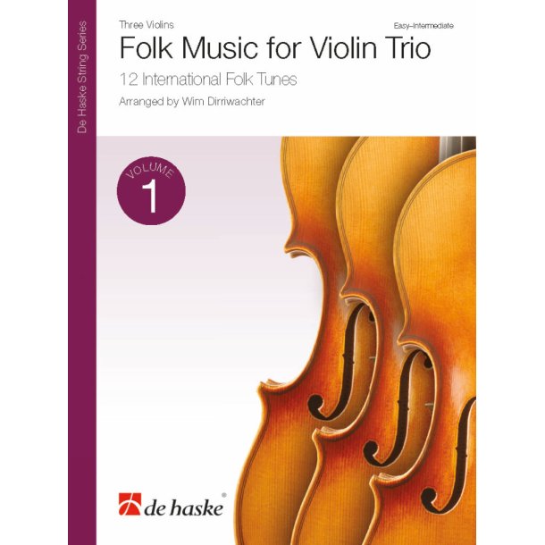 Folk Music for Violin Trio - Vol. 1 : 12 International Folk Tunes