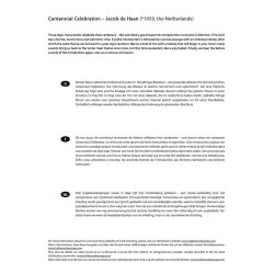 Centennial Celebration