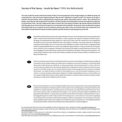 Secrets of the Savoy