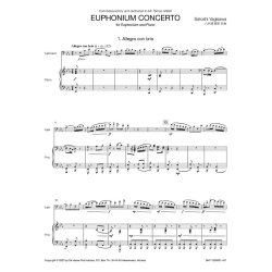 Euphonium Concerto : for Euphonium and Piano