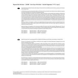 Beyond the Horizon - I. KURE-Core City of the East