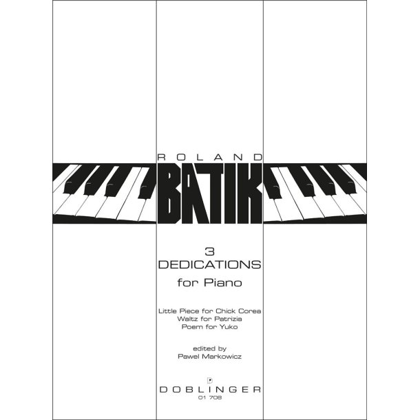 3 Dedications For Piano