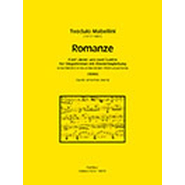 Romanze : F&uuml;nf Lieder und zwei Duette f&uuml;r Singstimmen und Klavier
