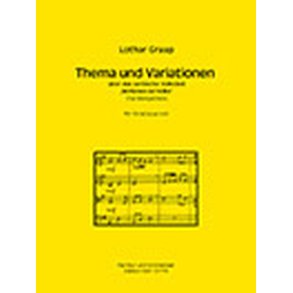 Thema und Variationen : über das sorbische Volkslied Winkowa za'rodka