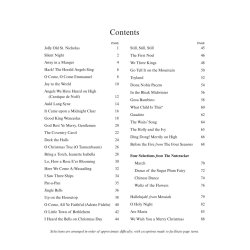 A Treasury of Christmas Songs for Solo Piano : For Beginner and Intermediate Level