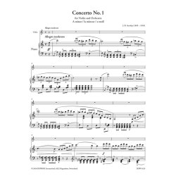 Concerto No. 1 for Violin and Piano : A Minor / La mineur / a-Moll