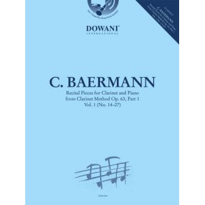 Study for Clarinet in Bb and Piano Op. 63 - Part 1 : No. 14-27