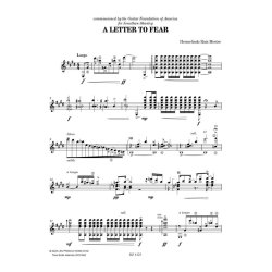 GFA Spotlight Series, A Letter to Fear